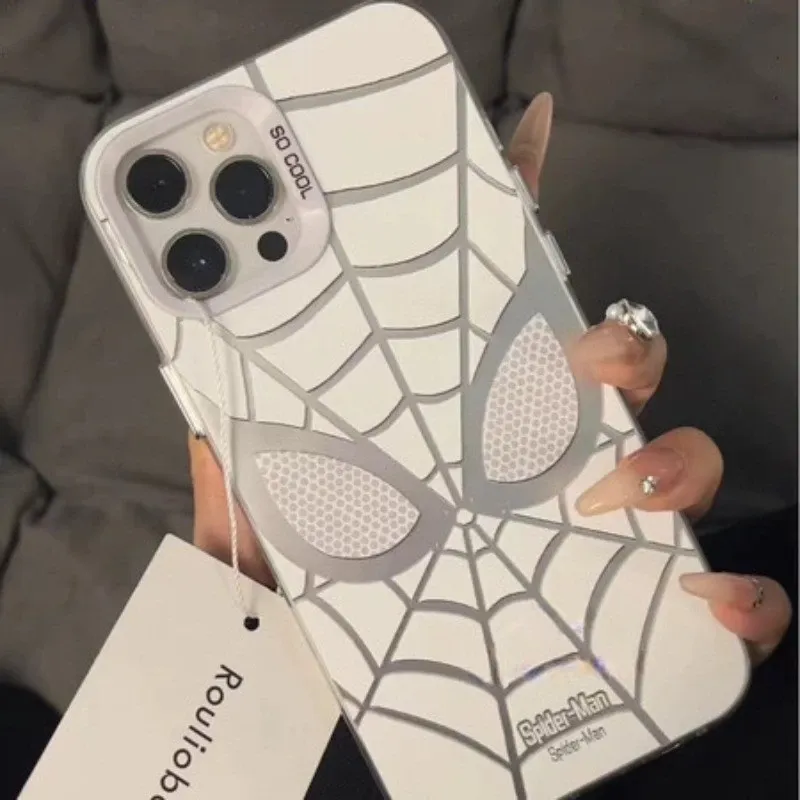 Capinha Capa Anti-impacto de Spider-Man Pattern para iPhone