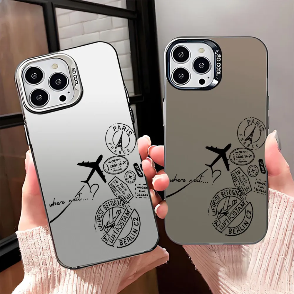 Capa Para iPhone de Luxo Fosco Flypath